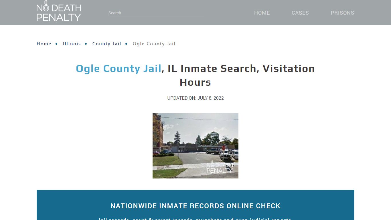 Ogle County Jail, IL Inmate Search, Visitation Hours